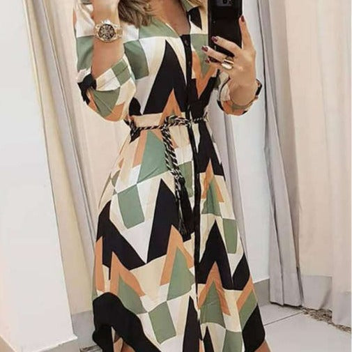 Vestido Estilo Camisa Maria